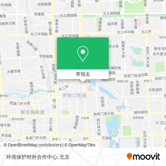 环境保护对外合作中心地图
