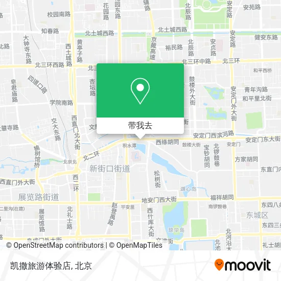 凯撒旅游体验店地图