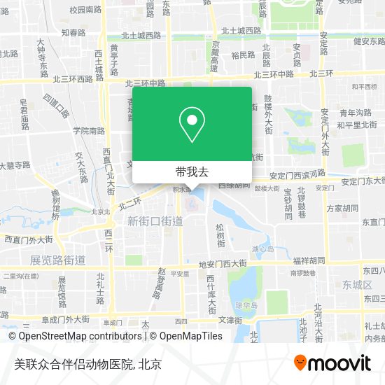 美联众合伴侣动物医院地图