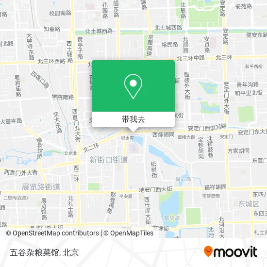 五谷杂粮菜馆地图