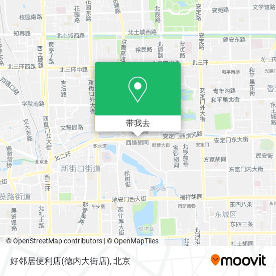 好邻居便利店(德内大街店)地图