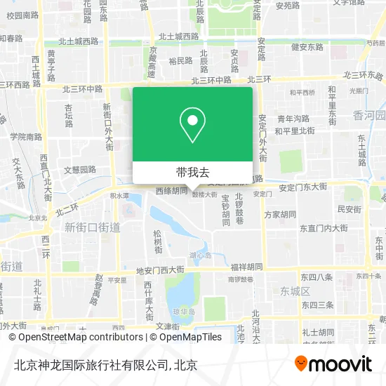 北京神龙国际旅行社有限公司地图