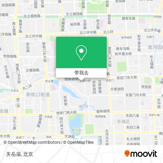 关岳庙地图