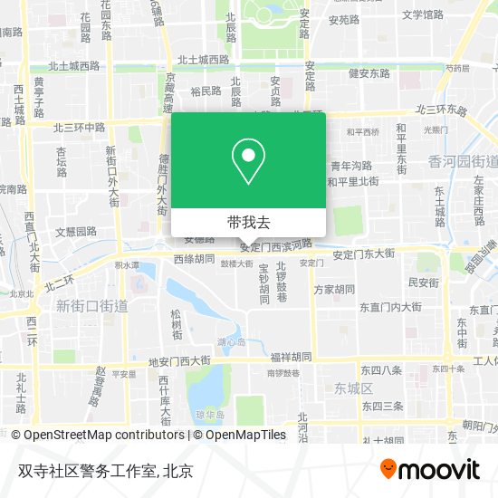 双寺社区警务工作室地图
