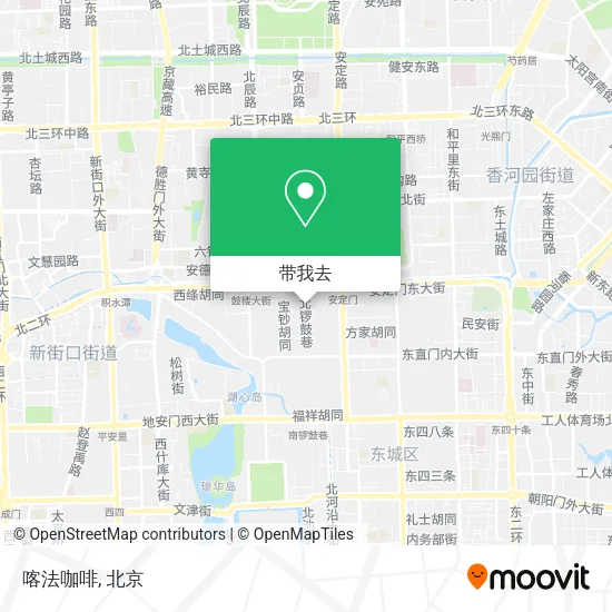 喀法咖啡地图