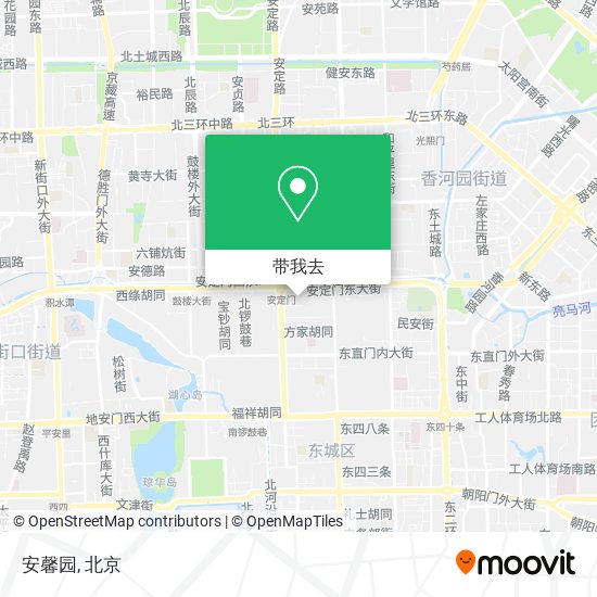 安馨园地图