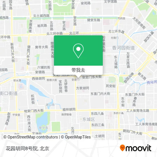 花园胡同8号院地图