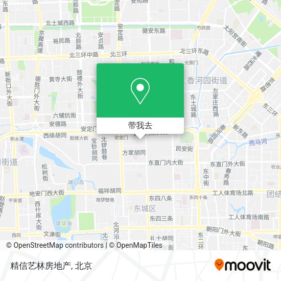 精信艺林房地产地图