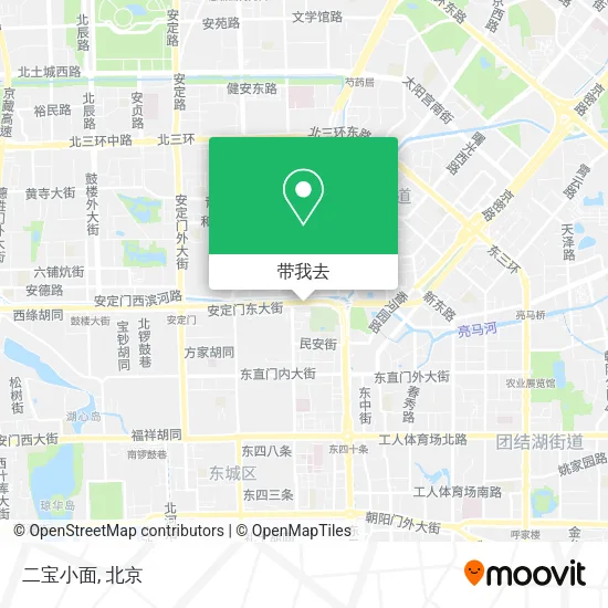 二宝小面地图