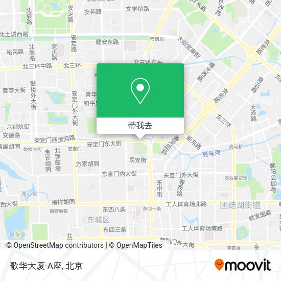 歌华大厦-A座地图