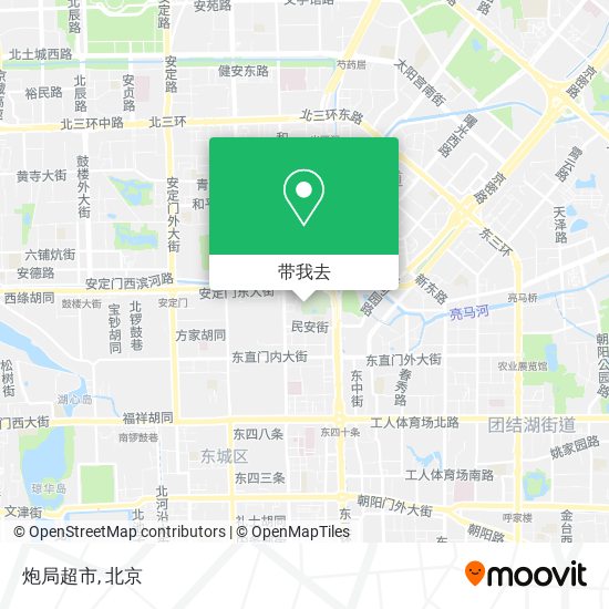炮局超市地图
