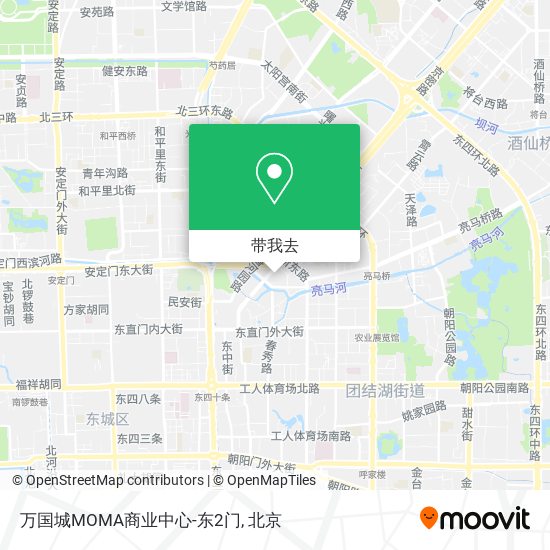 万国城MOMA商业中心-东2门地图