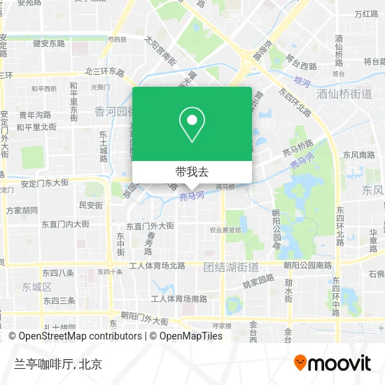 兰亭咖啡厅地图