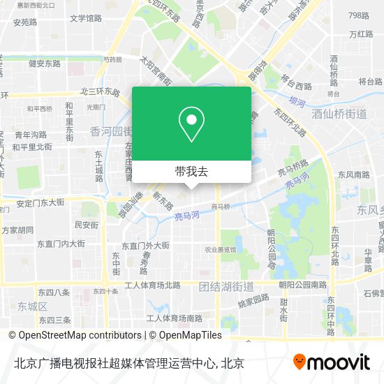 北京广播电视报社超媒体管理运营中心地图