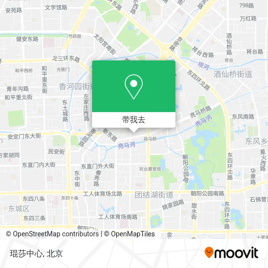 琨莎中心地图