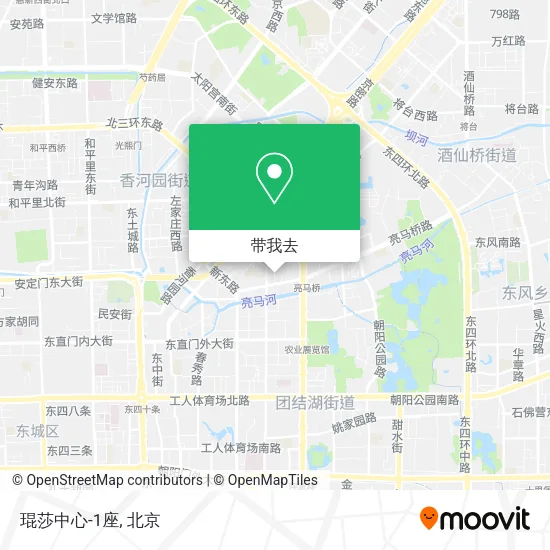 琨莎中心-1座地图