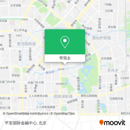 平安国际金融中心地图