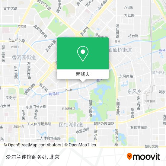 爱尔兰使馆商务处地图