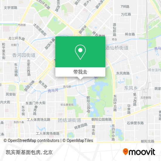 凯宾斯基面包房地图