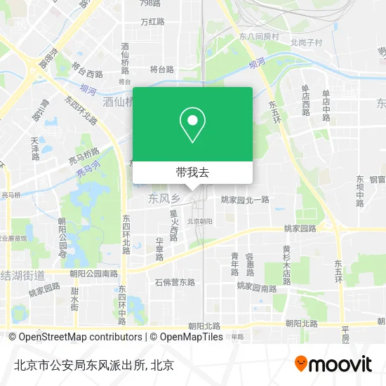 北京市公安局东风派出所地图