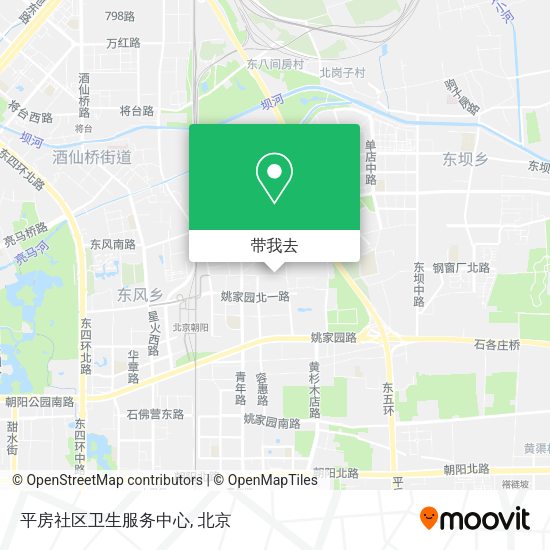 平房社区卫生服务中心地图