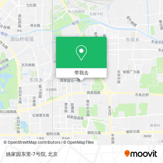 姚家园东里-7号院地图