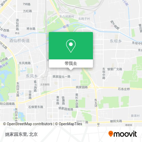 姚家园东里地图