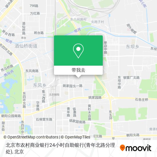 北京市农村商业银行24小时自助银行(青年北路分理处)地图