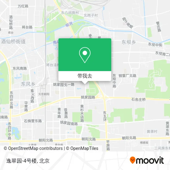 逸翠园-4号楼地图