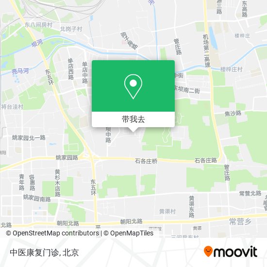 中医康复门诊地图