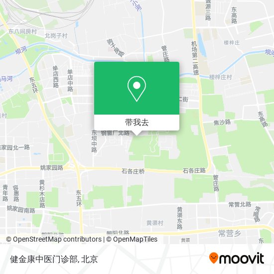 健金康中医门诊部地图
