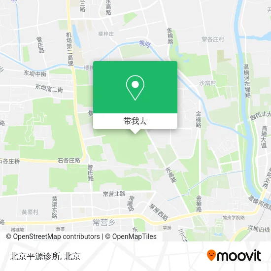 北京平源诊所地图