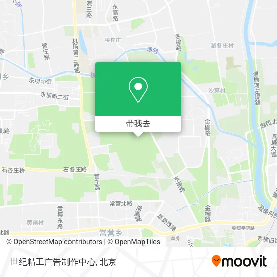 世纪精工广告制作中心地图