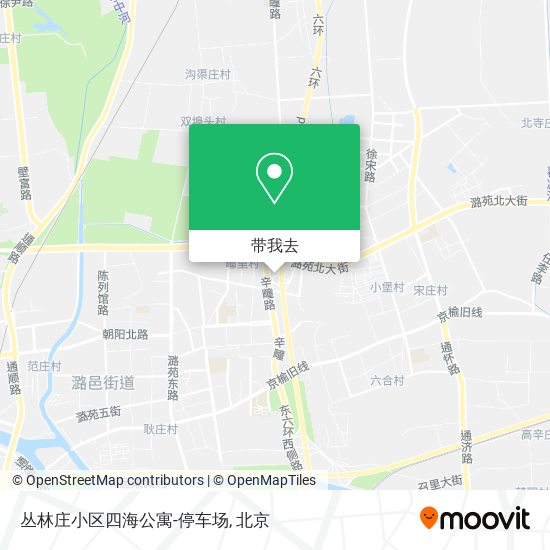 丛林庄小区四海公寓-停车场地图