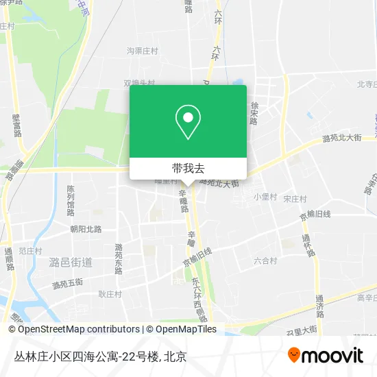 丛林庄小区四海公寓-22号楼地图