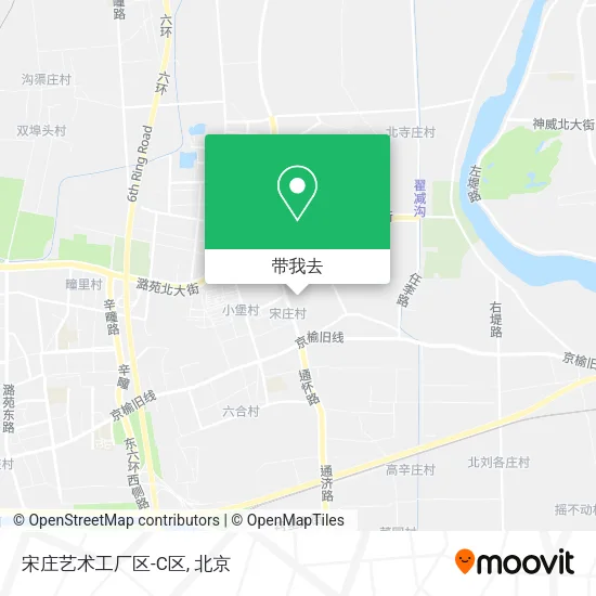 宋庄艺术工厂区-C区地图