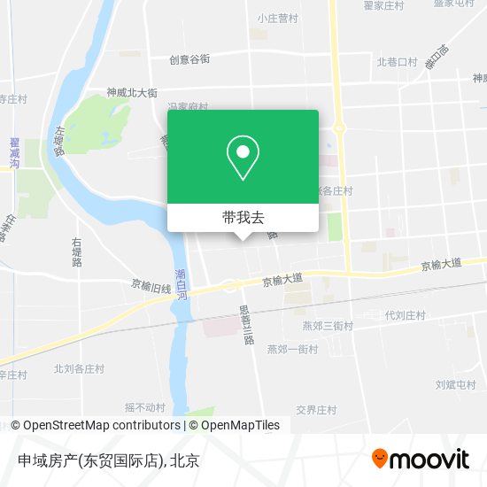 申域房产(东贸国际店)地图