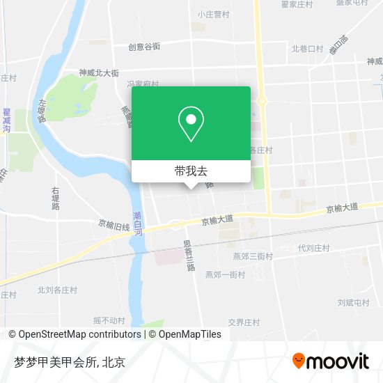 梦梦甲美甲会所地图