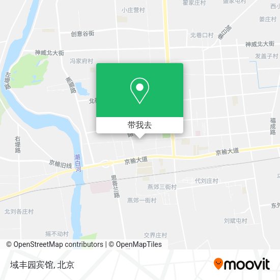 域丰园宾馆地图