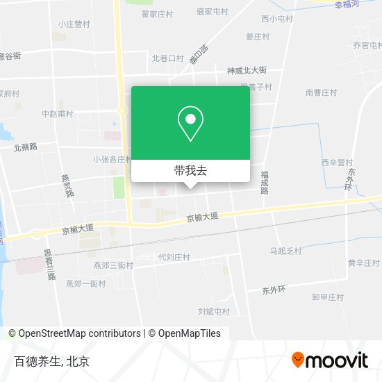 百德养生地图