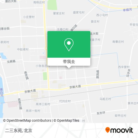 二三东苑地图