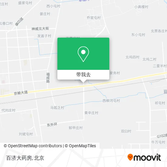 百济大药房地图