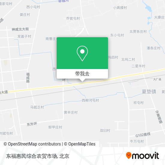 东福惠民综合农贸市场地图