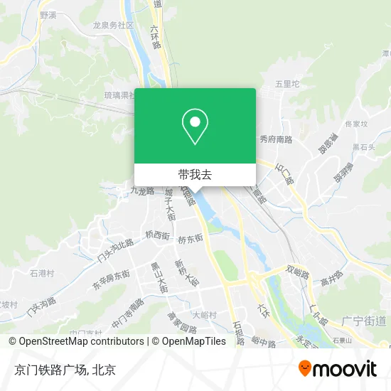 京门铁路广场地图