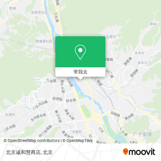 北京诚和慧商店地图
