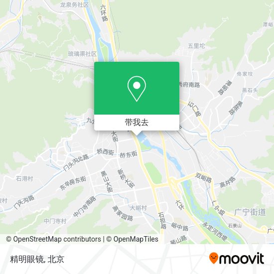 精明眼镜地图