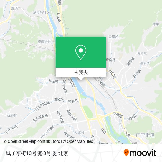 城子东街13号院-3号楼地图
