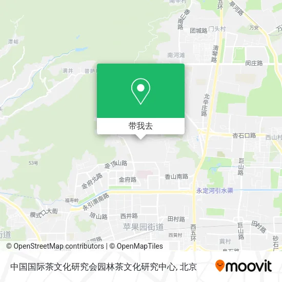 中国国际茶文化研究会园林茶文化研究中心地图