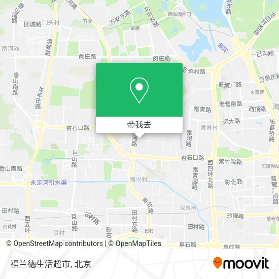 福兰德生活超市地图