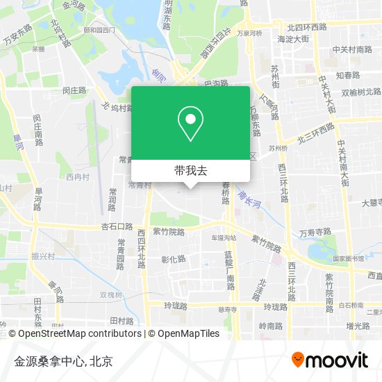金源桑拿中心地图